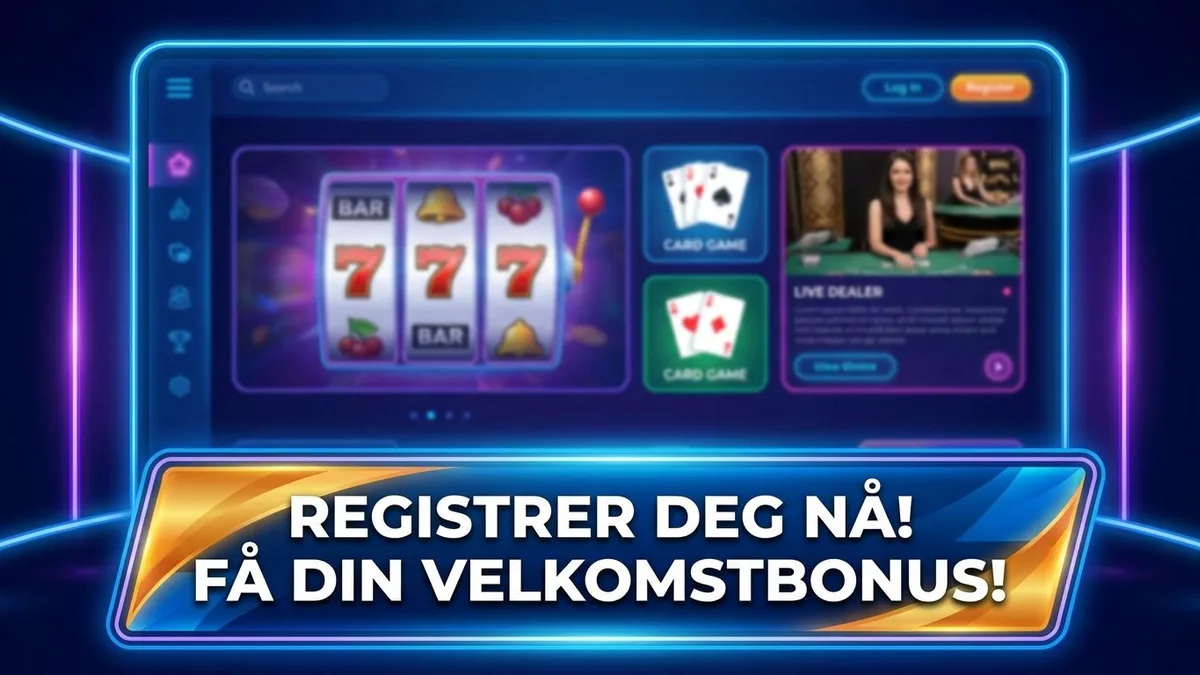 Registrering med bonus